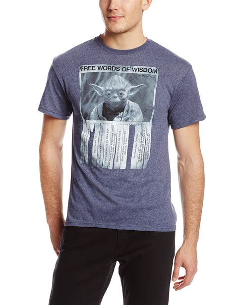 Men's Star Wars Yoda Words of Wisdom T-Shirt | Feeling shirts, Yoda t ...