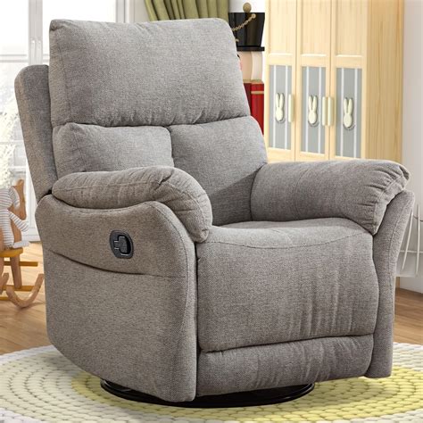 Amazon.com: hzlagm Swivel Rocker Recliner, Rocking Recliners Chair for ...