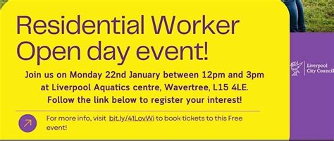 Liverpool City Council Residential Worker Recruitment Open day event ...