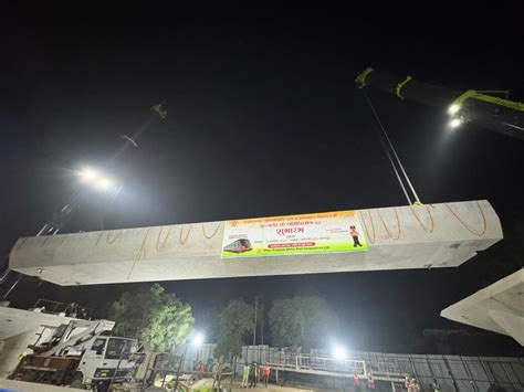Kanpur Metro begins U-girder erection on 4.5 km elevated section of ...
