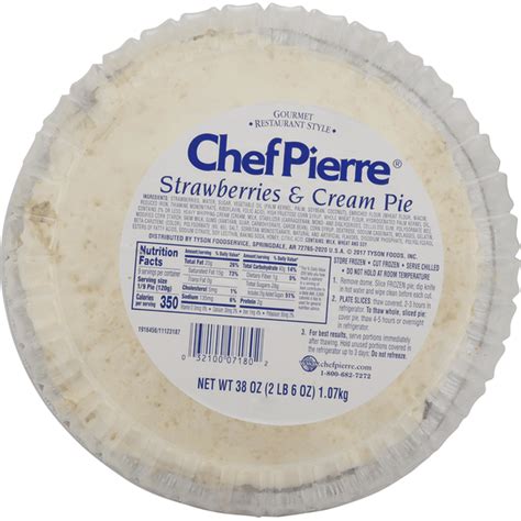 Chef Pierre Pie, Strawberries & Cream (38 oz) Delivery or Pickup Near ...