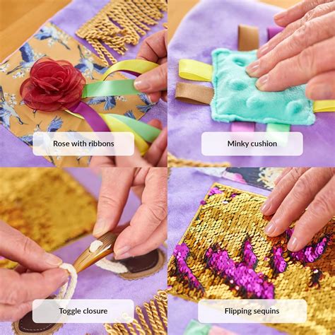 ODOXIA Fidget Blanket for Dementia | Calming & Comforting India | Ubuy