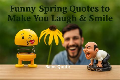 22 Funny Spring Quotes to Make You Laugh & Smile