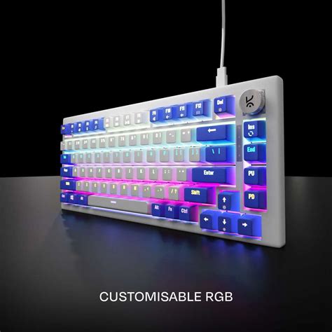 Kreo Hive RGB 75% Wired Mechanical Gaming Keyboard, Hot Swappable, Anti ...