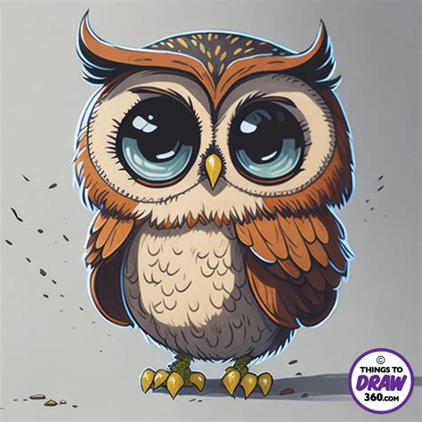 Cute Owl Drawings 1 - Things to Draw