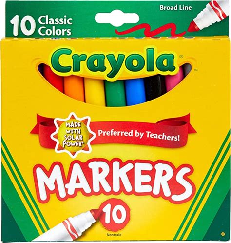 htconline.in| Crayola Classic Colors Markers Broad Line Set of 10