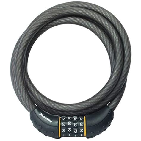Master Lock Cable Lock, Set Your Own Combination - BicycleGearGuides