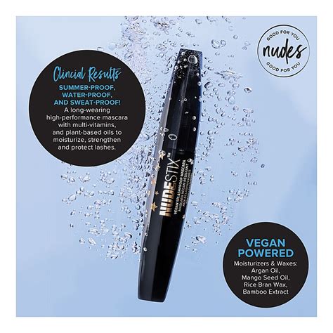 Vegan Splashproof Mascara • Black