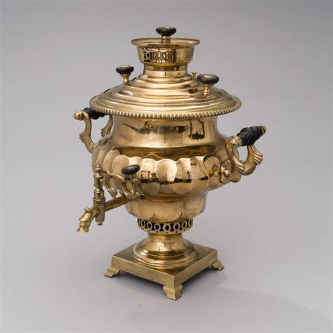 A late 19th century Russian samovar by Vorontsov Brothers, Tula ...
