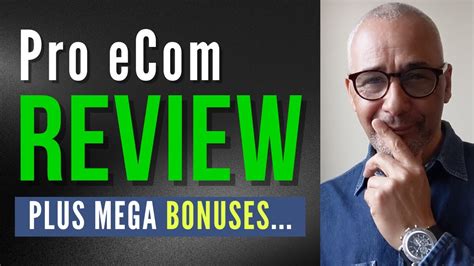 Pro eCom REVIEW + 4 Awesome Bonuses For Success… - YouTube
