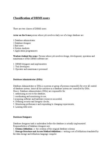 Image result for DBMS Classification