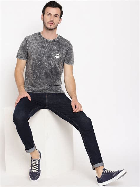 Lava Dye Ball Black Men T-Shirt - Crosscreek