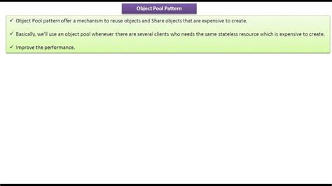 Image result for Object Pool Java
