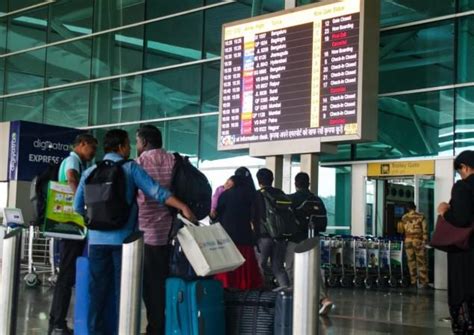 Heightened R-Day security forces flight cancellations at Delhi airport ...