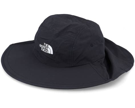 Horizon Mullet Brimmer Tnf Black Sun Hat | Hatstoreworld.com