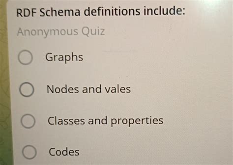 RDF Schema 的图像结果