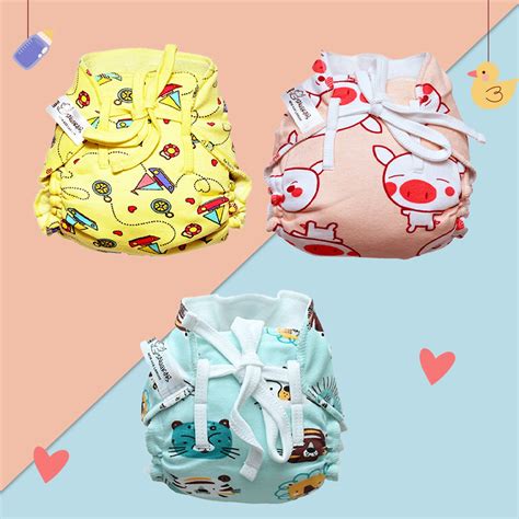 Cotton nappies for newborn pack of 3 | Snugkins