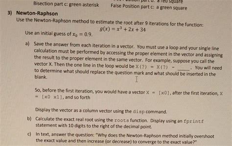 Image result for Newton-Raphson Method Question for Practice