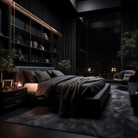 6+ Sophisticated Dark Bedroom Themes for Chic and Comfortable Homes ...