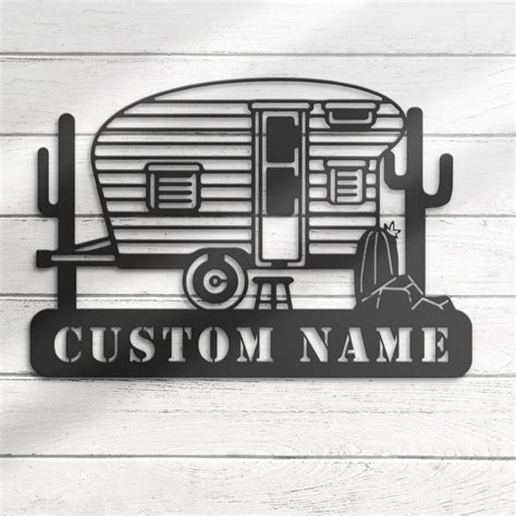 Add a Personal Touch to Your Campsite with Personalized Camping Signs ...