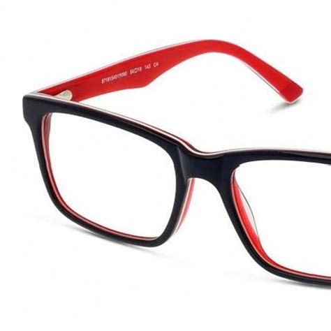 Buy Full Rim Acetate Rectangle Blue Medium Miki Ninn MNCM06 Eyeglasses ...