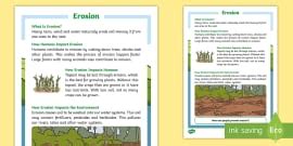 Erosion PowerPoint - Year 5/6 Geography