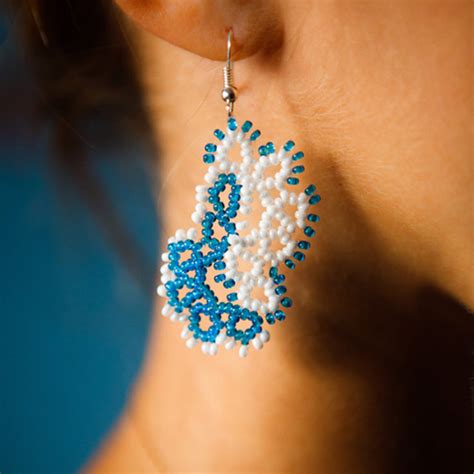 Image result for Seed Bead Earring Projects Tutorial