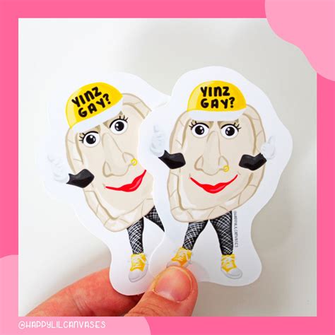 Pgh Pride Pierogi Stickers, Yinz Gay Pittsburgh Pride Decal, Sinkhole ...