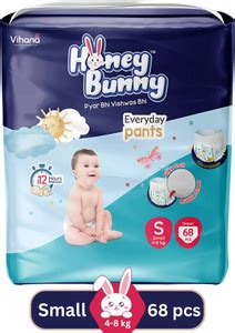 HONEY BUNNY Baby Diaper Pants with bubble top sheet| Extra Soft | 12 ...