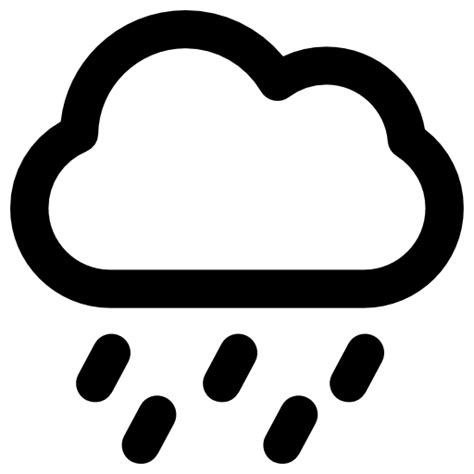 Rain - Free weather icons