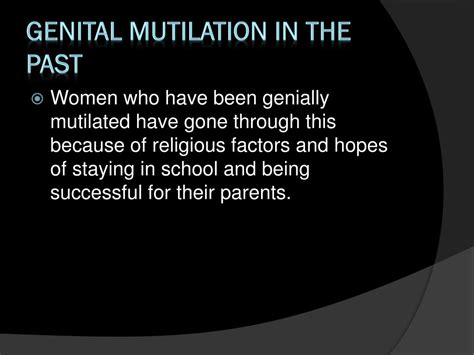 Image result for Examples of Mutilation