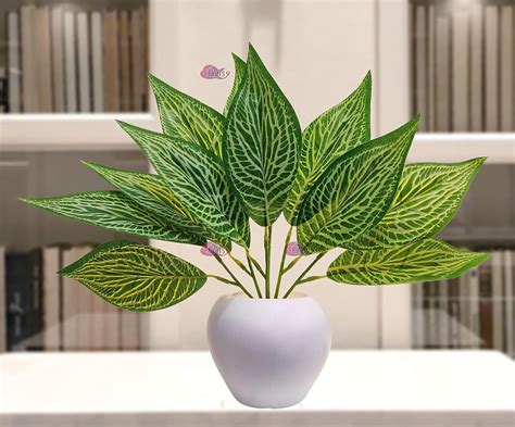 Buy ARTSY® Artificial Plants with Pot for Home Decor, Leaves, Plants ...