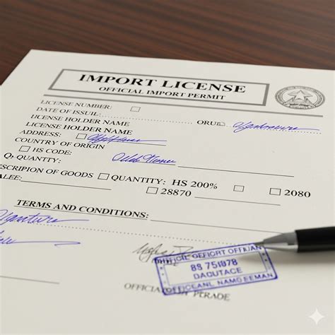 Import License Number 的图像结果