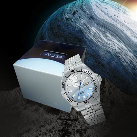 AV3587X1 Planet Uranus Inspired Dial Watch – ALBA WATCHES INDIA