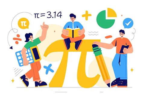 Ilustración vectorial de aprendizaje de matemáticas con suministros ...
