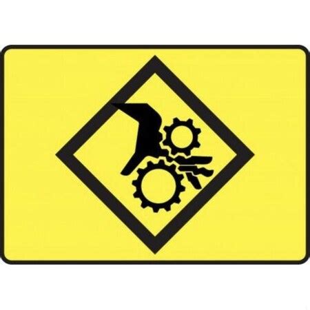 Accuform SAFETY SIGN 10 in X 14 in ALUMALITE UNIT MEQM522XL | Zoro