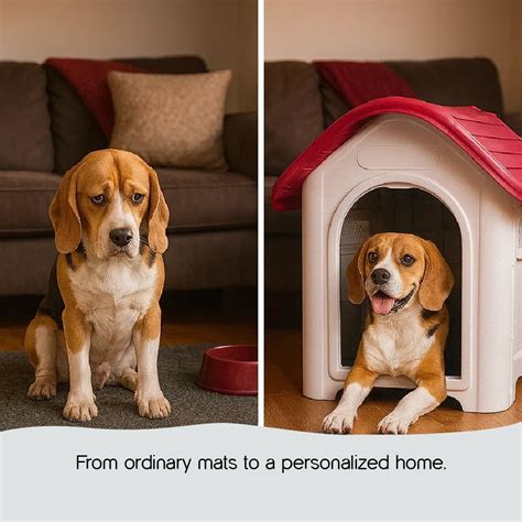 Cuddle Den Pet House – Outdoor & Indoor Cozy Home – Tilting Heads