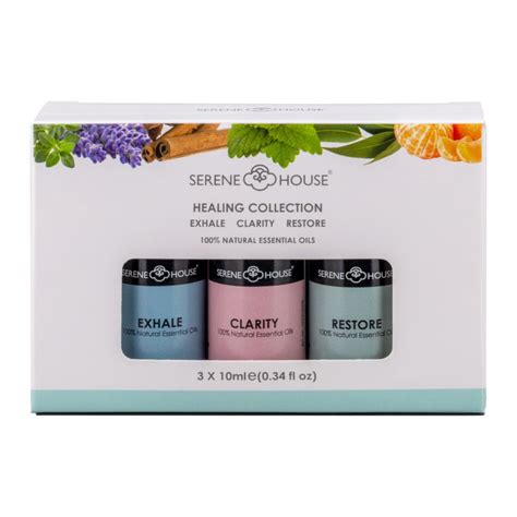 Serene House Essential Oil - Healing Set 3x10ml | lyko.com