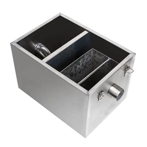 Stainless Steel Grease Trap Interceptor Set India | Ubuy