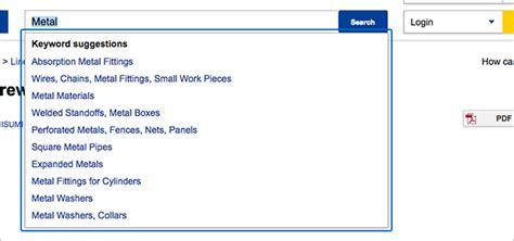 Search by Keyword(s) or Part Number | User's Guide| MISUMI: Industrial ...