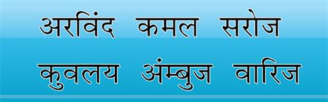 10 Most used professional Hindi fonts for official purposes.