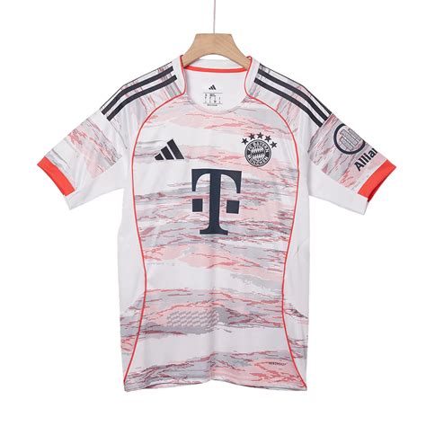 Bayern Munich Away Kit 2025/26 - (Jersey + Shorts) – Indiansoccermart