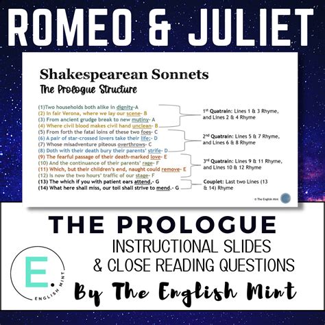 Romeo And Juliet Prologue
