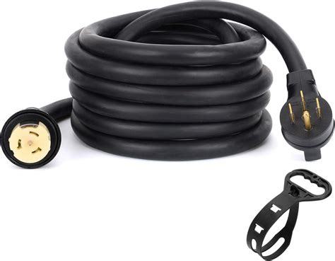 Amazon.com: 50 Amp Generator Extension Cord, 20FT STW 6/3 + 8/1 Power ...