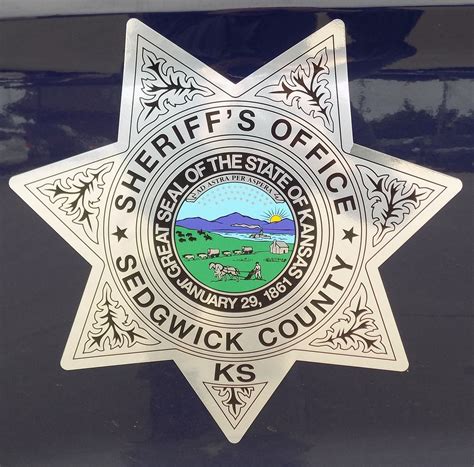 Sedgwick County KS Sheriff's Office | Door Badge | Kansas Law ...