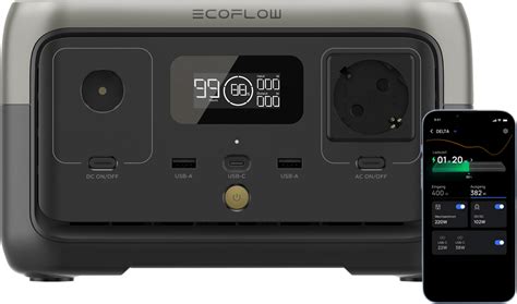 EcoFlow River 2 Powerstation 600 W - Berger Camping