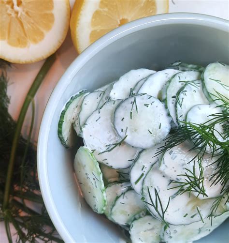 Creamy cucumber dill salad recipe dates back to 16th century - Santa ...