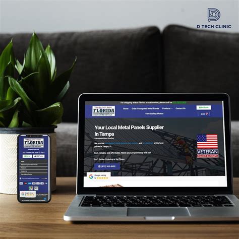 Web Design in Tampa, FL - D Tech Clinic