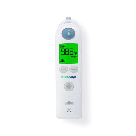 Welch Allyn Braun ThermoScan PRO 6000 Digital LED Ear Thermometer | Hillrom