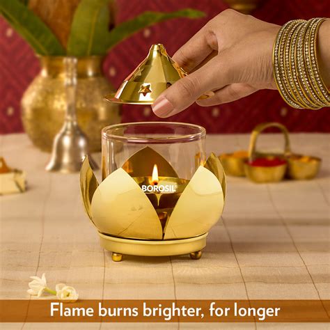 Borosil Shubh Akhand Diya Medium at Best Price Online in India - Borosil